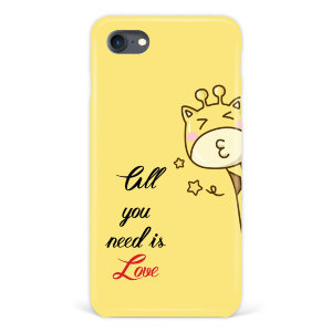 Чехол для iPhone 7 "All you need is love" №124