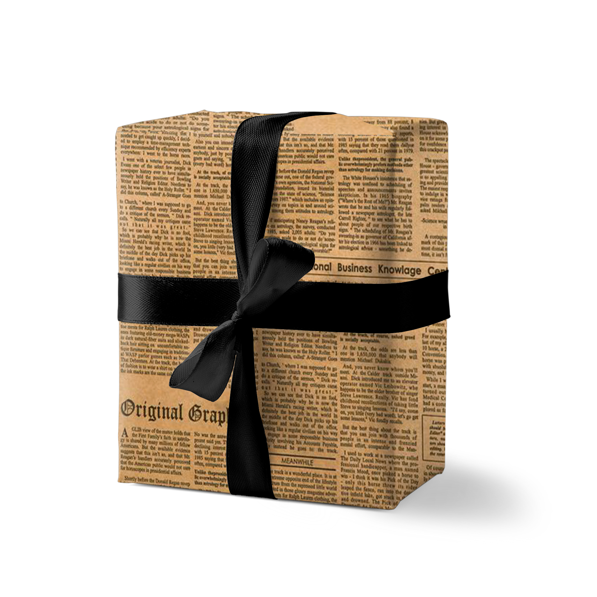 Упаковка №14 Газета