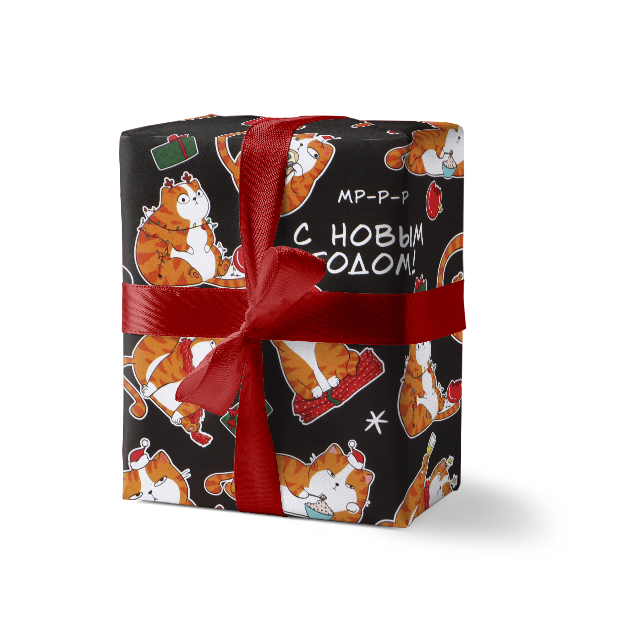 Упаковка №29 Новогодние коты