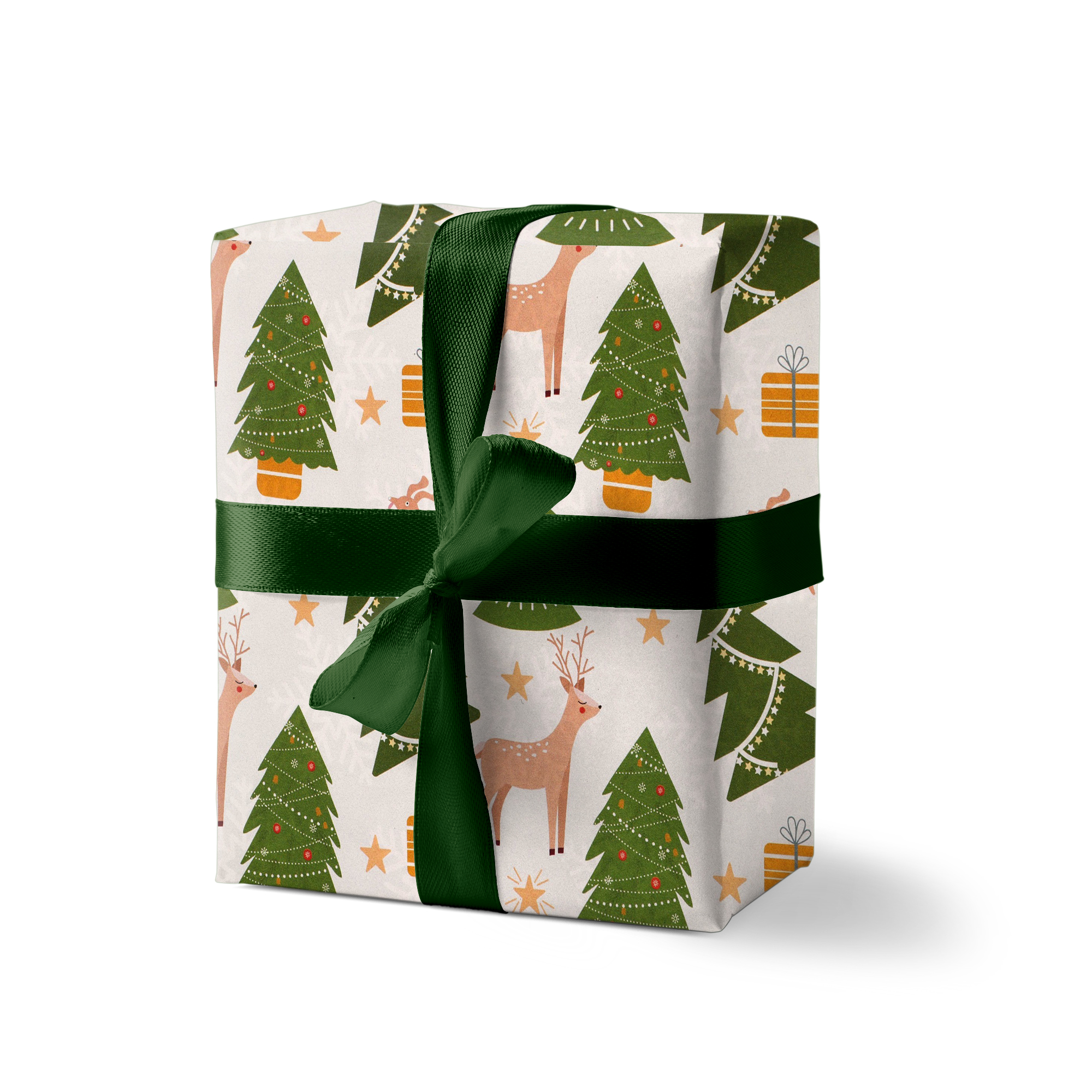 Упаковка №9 Елочки и олени